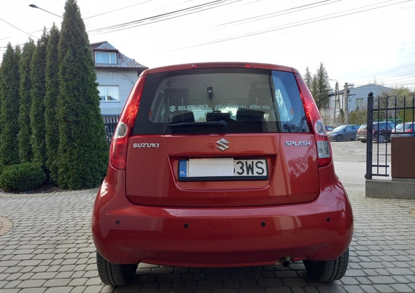 Suzuki Splash cena 25600 przebieg: 145000, rok produkcji 2008 z Warszawa małe 704